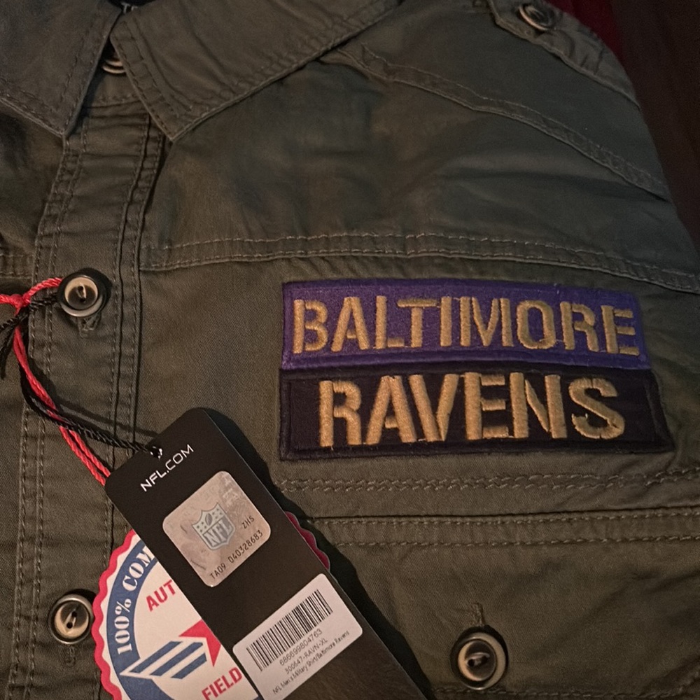 COPY - Baltimore Ravens Military style shirt